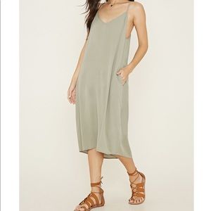 F21 Sage Midi Dress